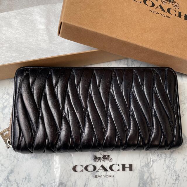 COACH(コーチ)のコーチ COACH ラウンドファスナー 長財布 レディースのファッション小物(財布)の商品写真