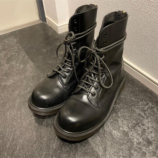 Dr.Martensドクターマーチン 3ホール スチールトゥおでこ靴