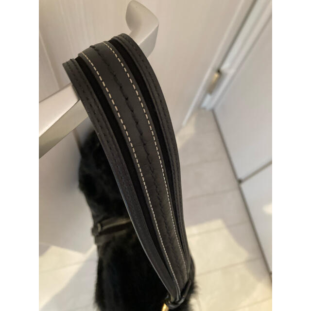 COACH - COACHコーチ☆ファーバック 黒の通販 by xomyak's shop COACH - COACHコーチ☆ファーバック 黒の通販 by xomyak's shop
