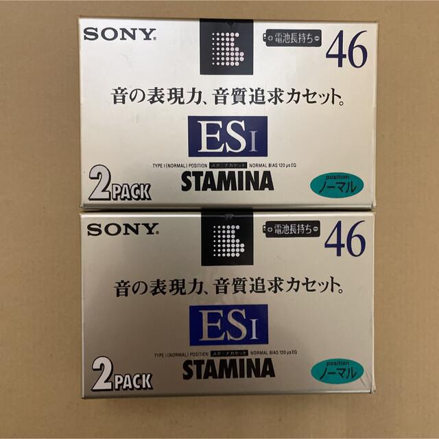 SONY カセットテープ　46分✖️6本