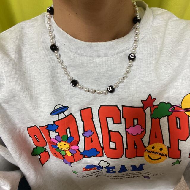 STUSSY(ステューシー)のパールネックレス 8ボール ヤンガーソング 相馬 理さん着用 メンズのアクセサリー(ネックレス)の商品写真