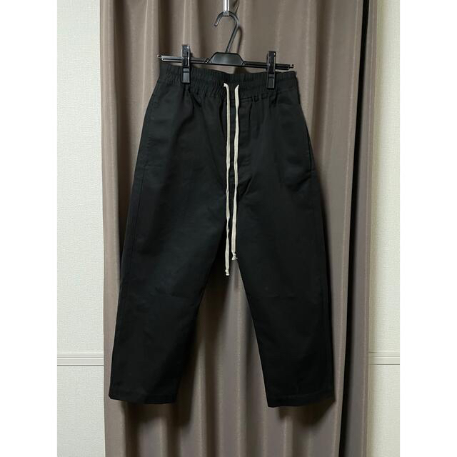 Rick Owens(リックオウエンス)の三様　rick owens drawstring cropped メンズのパンツ(サルエルパンツ)の商品写真