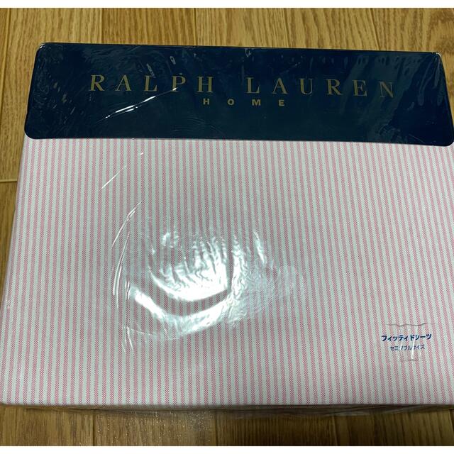 Ralph Lauren(ラルフローレン)の新品　Ralph Lauren  フィッティドシーツ　セミダブル インテリア/住まい/日用品の寝具(シーツ/カバー)の商品写真