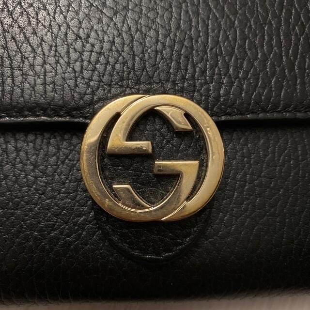 Gucci(グッチ)の最終価格 GUCCI グッチ GGロゴ 二つ折り 長財布 メンズのファッション小物(長財布)の商品写真