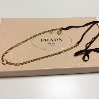 プラダ(PRADA)のプラダ ゴールドネックレス(ネックレス)