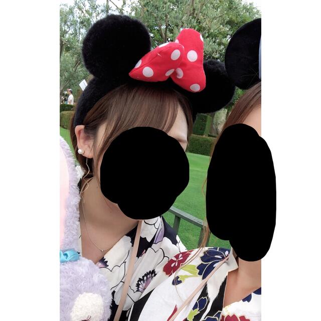 Disney(ディズニー)のディズニー　ミニー　カチューシャ　 レディースのヘアアクセサリー(カチューシャ)の商品写真