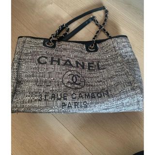 シャネル(CHANEL)のCHANEL トートバッグ　キャンバス　傷あり(トートバッグ)