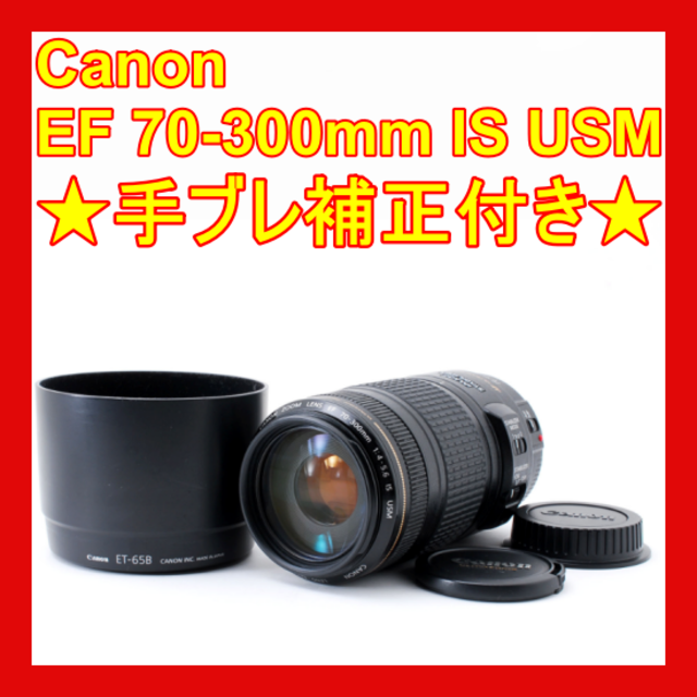 ❤手ぶれ補正付❤Canon EF 70-300mm F4-5.6 IS USM❤