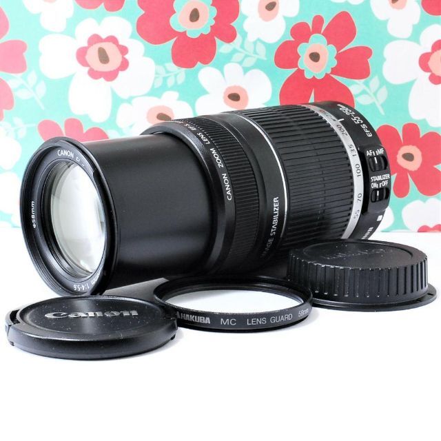 ❤Canon EF-S 55-250mm F4-5.6 IS❤手振れ補正❤望遠❤