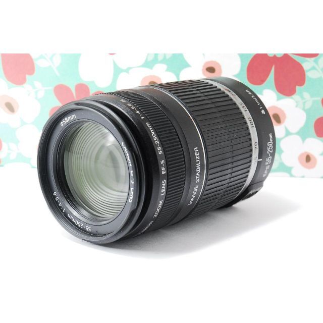 ❤Canon EF-S 55-250mm F4-5.6 IS❤手振れ補正❤望遠❤ 1
