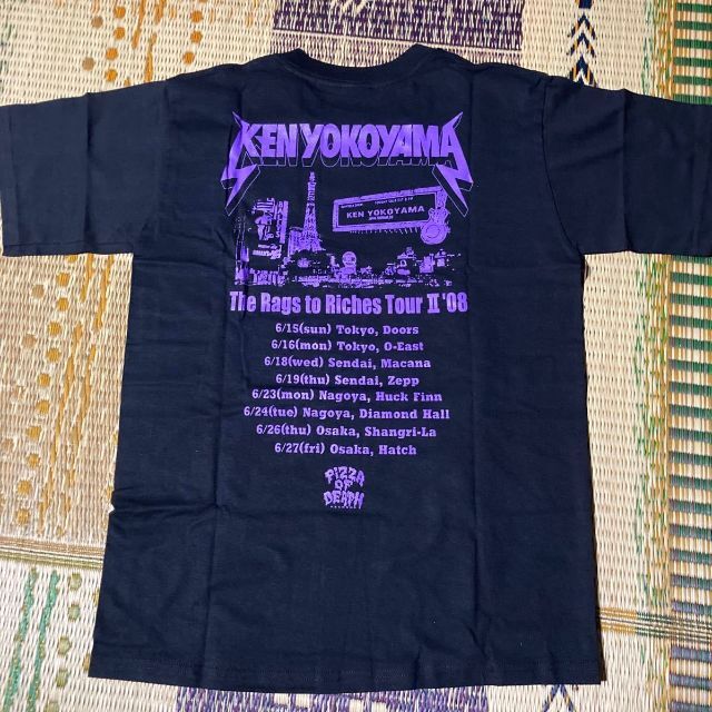 KEN YOKOYAMA 横山健　Ｔシャツ　黒Ｍ