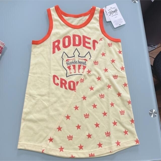 ロデオクラウンズ(RODEO CROWNS)の新品•未使用　子供服 Mサイズ ロデオクラウンズ タンクトップ (Tシャツ/カットソー)