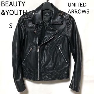 ビューティアンドユースユナイテッドアローズ(BEAUTY&YOUTH UNITED ARROWS)のBEAUTY&YOUTH シープレザーライダース S/ビューティアンドユース(ライダースジャケット)