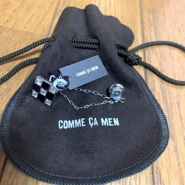 COMME CA MEN(コムサメン)の定価12000円！COMME CA MENコムサ・メン♡スーツブローチラペルピン メンズのファッション小物(ネクタイピン)の商品写真