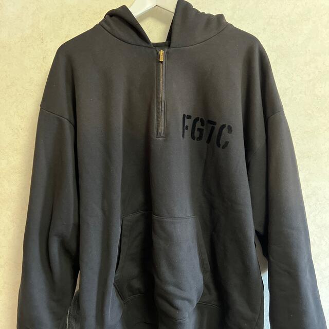 fear of god ハーフジップパーカー