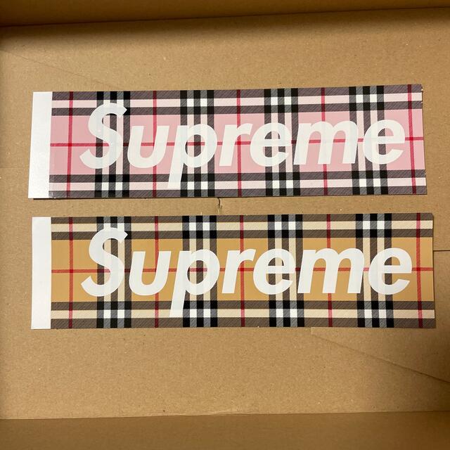 Supreme - Supreme ステッカー 2枚 Burberry box logo シュプの通販 by こじぇ's shop|シュプリーム ならラクマ Supreme - Supreme ステッカー 2枚 Burberry box logo シュプの通販 by こじぇ's shop|シュプリーム ならラクマ