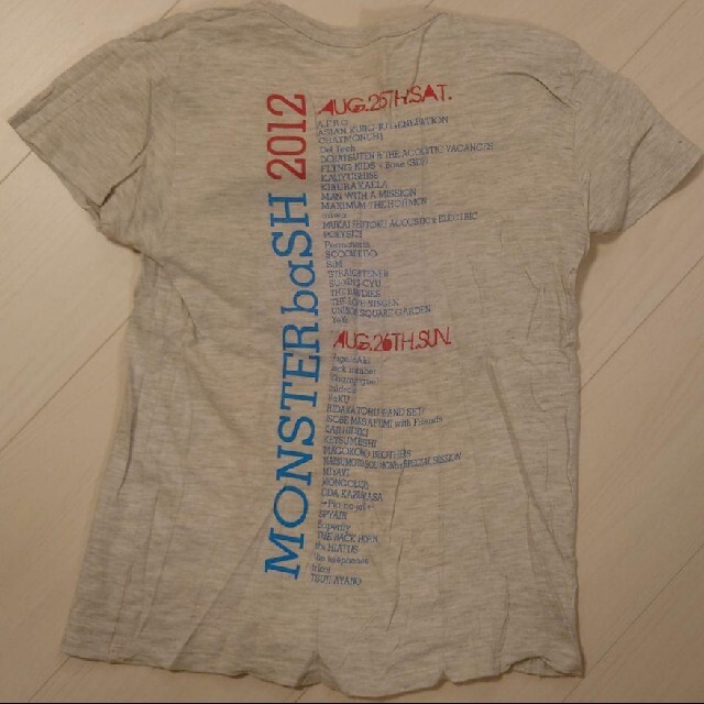 MONSTER baSH 2012 Tシャツ　XS レディースのトップス(Tシャツ(半袖/袖なし))の商品写真