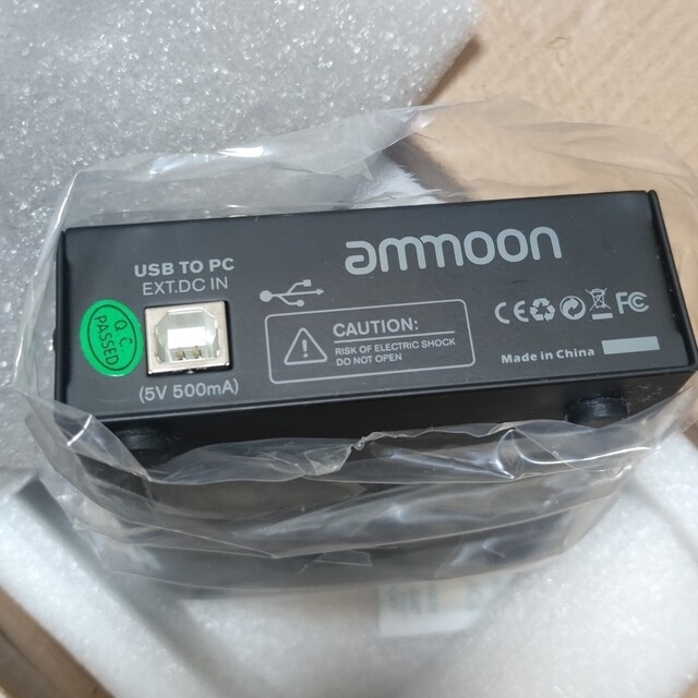 ammoon AGM02 compact mixer ミキサー オマケ付き 楽器のレコーディング/PA機器(ミキサー)の商品写真