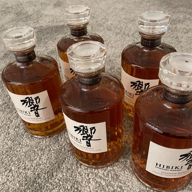 正式的 響 - サントリー ジャパニーズハーモニー 5本セット 700mL