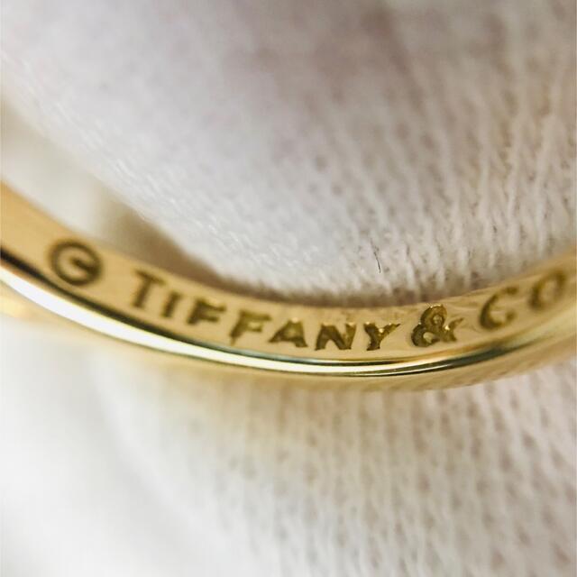 美品　Tiffany＆Co ティファニー　750 （K18）リング 7