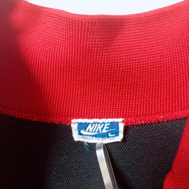NIKE(ナイキ)のNIKE ナイキ トラックジャケット 80s ヴィンテージ 青タグ 刺繍ロゴ L メンズのトップス(ジャージ)の商品写真