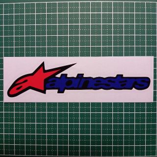 alpinestars アルパインスターズ　ステッカー 小 転写タイプ(ステッカー)