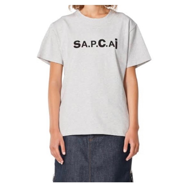 ブランド】 sacai - sacai × APC サカイアーペーセー Tシャツ 新品未