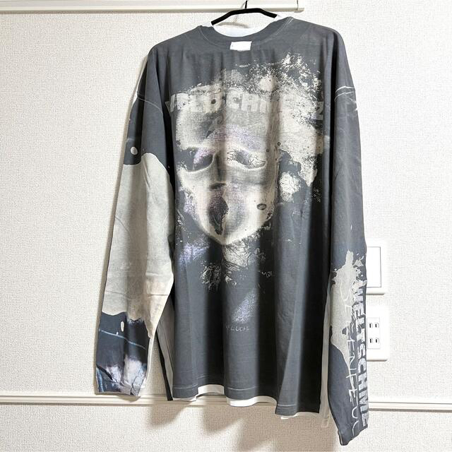 Balenciaga(バレンシアガ)の【正規品】値下◎  VETEMENTS Weltschmerz ロングTシャツ メンズのトップス(Tシャツ/カットソー(七分/長袖))の商品写真