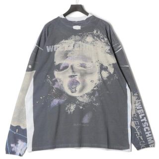 バレンシアガ(Balenciaga)の【正規品】値下◎  VETEMENTS Weltschmerz ロングTシャツ(Tシャツ/カットソー(七分/長袖))