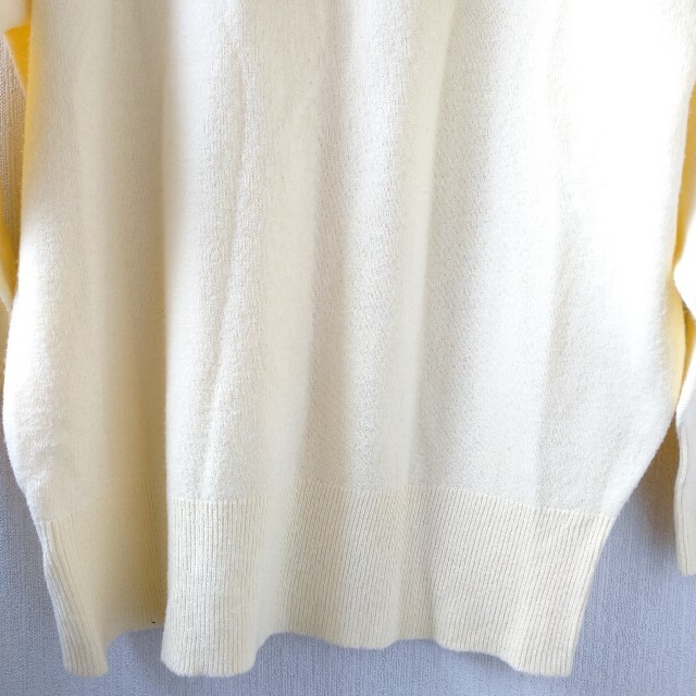 ♥ジーユー♥GU ニット/セーター(XL)白/アクリル100%