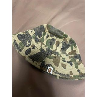 アベイシングエイプ(A BATHING APE)のbape 1st camo バケットハット(キャップ)