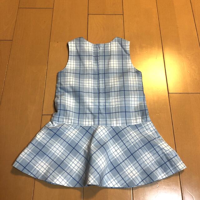 ✴︎Sale中✴︎【美品】Angel Starワンピースジャンパースカート100 キッズ/ベビー/マタニティのキッズ服女の子用(90cm~)(ワンピース)の商品写真