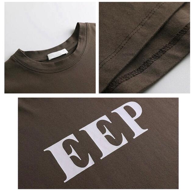 新品　タグ付き　roomoon rooMoon EEP T-shirts  レディースのトップス(Tシャツ(半袖/袖なし))の商品写真