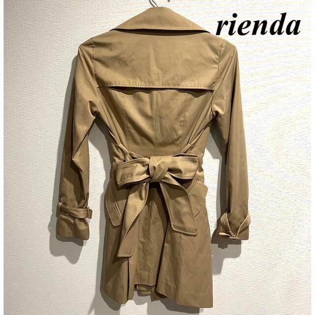 rienda(リエンダ)の【大幅値下げ中❣️✨】rienda s トレンチコート　スプリングコート レディースのジャケット/アウター(トレンチコート)の商品写真