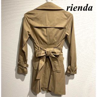 リエンダ(rienda)の【大幅値下げ中❣️✨】rienda s トレンチコート　スプリングコート(トレンチコート)