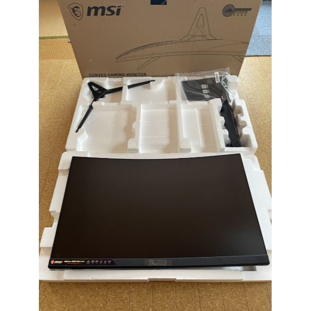 ジャンク MSI Optix MAG272C 1080P 1ms 165Hz