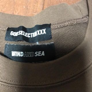 ゴッドセレクショントリプルエックス(GOD SELECTION XXX)のwindandsea  × godselection ウインダンシー(スウェット)