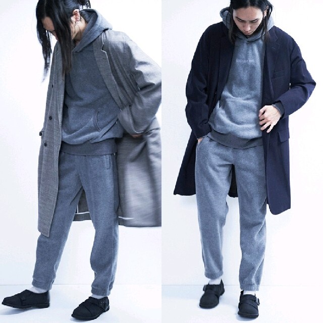 新品■17AW Aime Leon Dore フリースパンツ XS グレー メンズのパンツ(その他)の商品写真