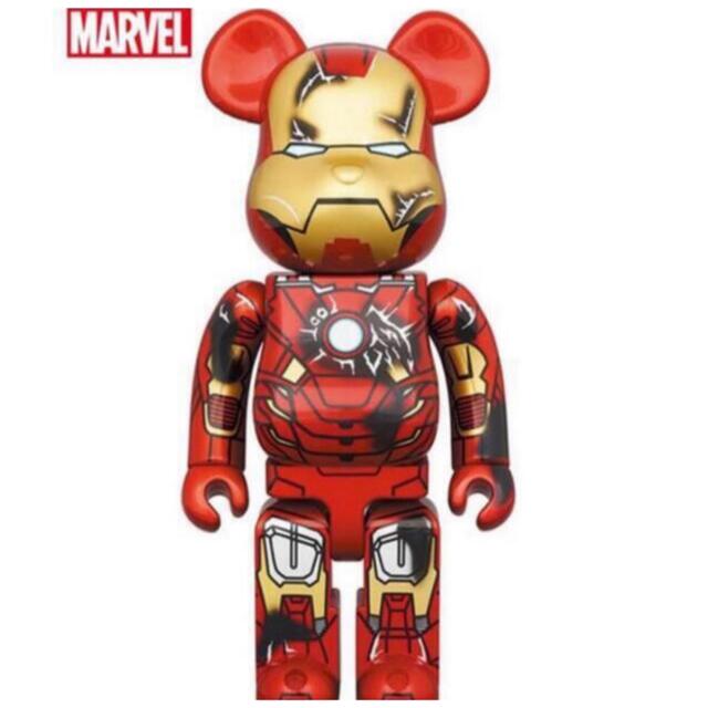 フィギュアBE@RBRICK IRON MAN MARK VII DAMAGE Ver.