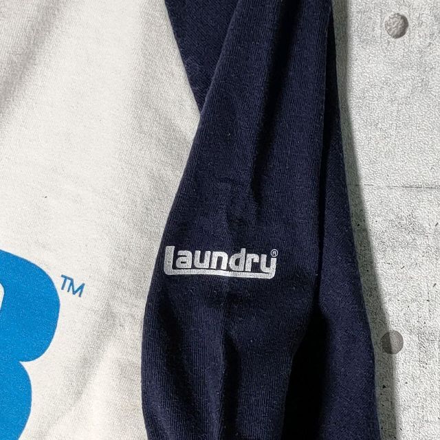 LAUNDRY(ランドリー)のLaundry　日本製☆ベースボールシャツ　バットマン　スパイダーマン　M レディースのトップス(Tシャツ(長袖/七分))の商品写真