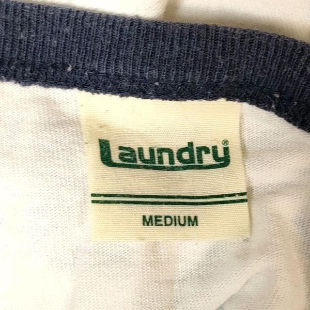 LAUNDRY(ランドリー)のLaundry　日本製☆ベースボールシャツ　バットマン　スパイダーマン　M レディースのトップス(Tシャツ(長袖/七分))の商品写真