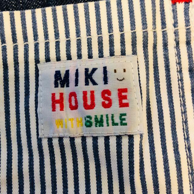 mikihouse(ミキハウス)のお値引き交渉可様専用100㎝　ミキハウス ケーキ柄ジャンパースカート キッズ/ベビー/マタニティのキッズ服女の子用(90cm~)(スカート)の商品写真