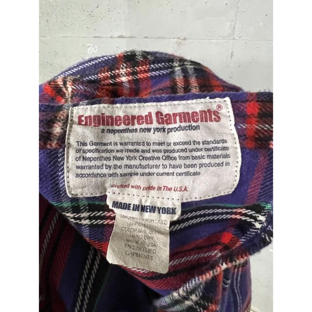 ENGINEERED GARMENTS ネルシャツ!アメリカ製!