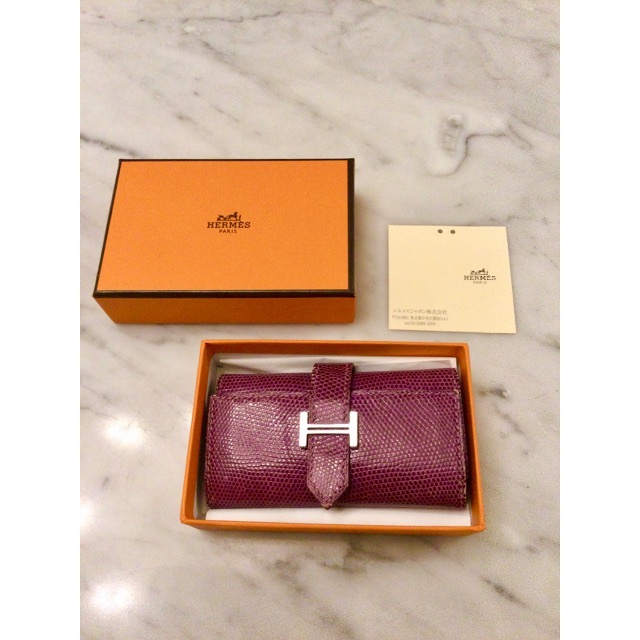 HERMES - ♢エルメス♢べアン キーケース リザード