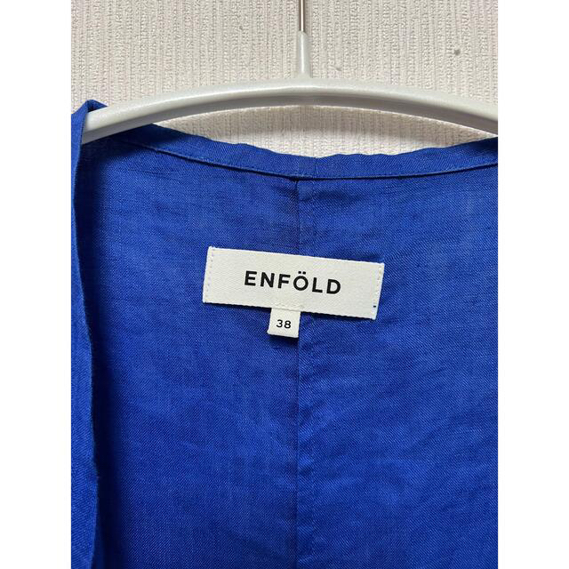 ENFOLD(エンフォルド)のお値下げ　enfold リネンカーディガン レディースのトップス(カーディガン)の商品写真