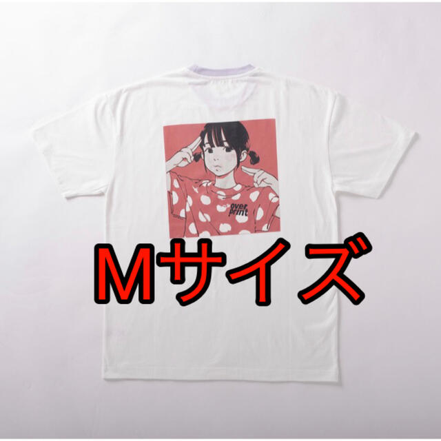 【Mサイズ】OVERPRINT × なえなの 古塔つみ Tシャツ