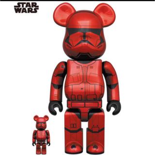 メディコムトイ(MEDICOM TOY)のBE@RBRICK SITH TROOPER CHROME 100% 400%(その他)