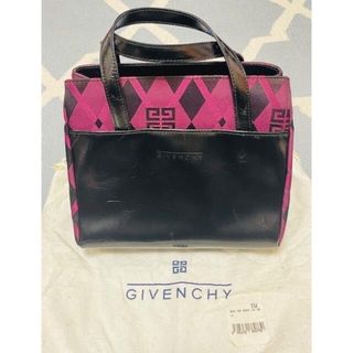 ジバンシィ(GIVENCHY)の美品！ほぼ未使用！状態考慮！ジバンシー　ハンドバッグ　ヴィンテージ(ハンドバッグ)