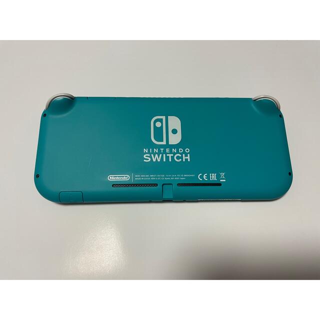 Nintendo Switch(ニンテンドースイッチ)のニンテンドーSwitchライト本体 ターコイズ エンタメ/ホビーのゲームソフト/ゲーム機本体(携帯用ゲーム機本体)の商品写真