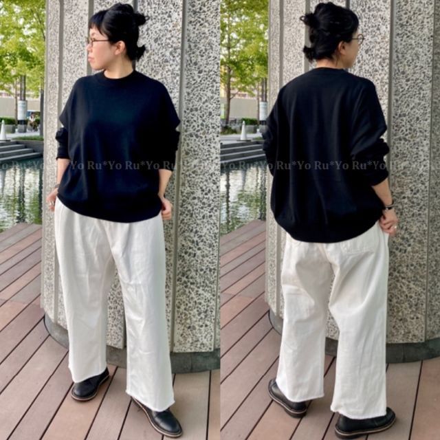 【journal standard luxe】11ozデニム ペインターパンツ レディースのパンツ(デニム/ジーンズ)の商品写真